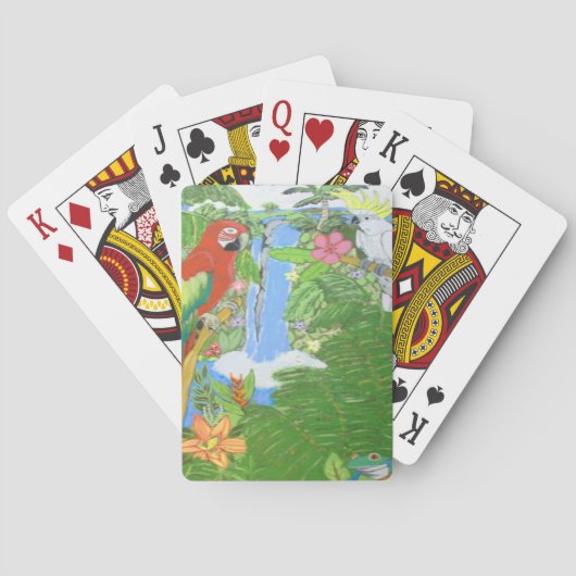 Jeu De Cartes Paradis Tropical Jouer Cartes (dos)