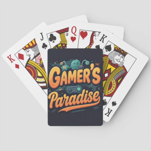 Jeu De Cartes Paradise des Gamer (dos)