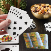 Jeu De Cartes Parc d'État de Baxter, Maine (In Situ)