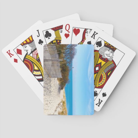 Jeu De Cartes Parc d'état de Cape Henlopen, Delaware (dos)