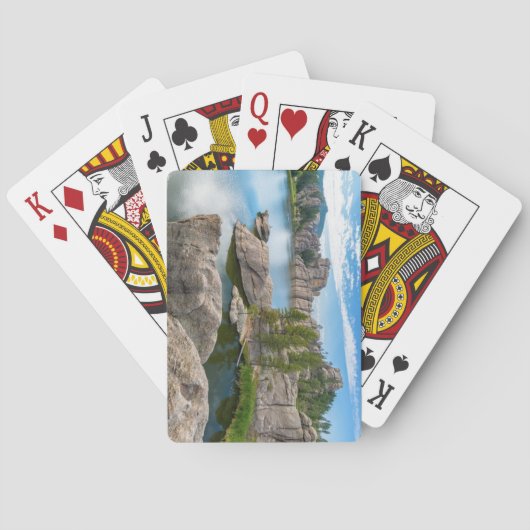 Jeu De Cartes Parc d'état de Custer, Dakota du Sud (dos)