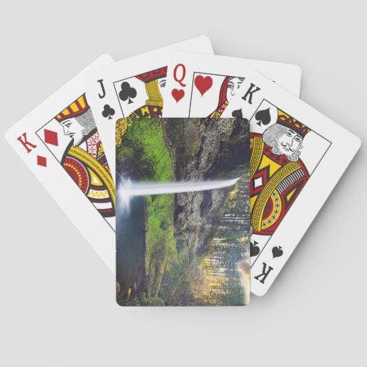 Jeu De Cartes Parc d'état de Silver Falls, Oregon (dos)