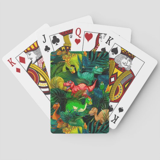 Jeu De Cartes Parc Dinosaur (dos)