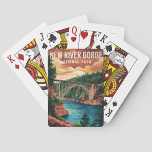 Jeu De Cartes Parc national de New River Gorge et réserve