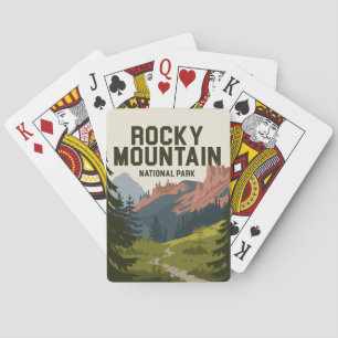 Jeu De Cartes Parc national des Rocheuses Colorado