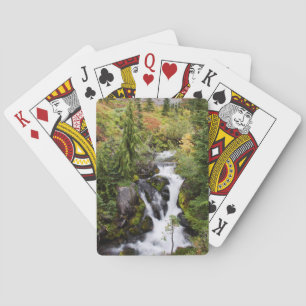 Jeu De Cartes Parc national du mont Rainier, ruisseau d'automne
