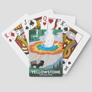 Jeu De Cartes Parc national Vivid Yellowstone