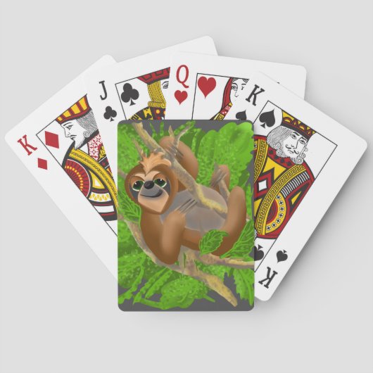 Jeu De Cartes Parcelle Silencieuse Se Détendre Dans Un Arbre (dos)