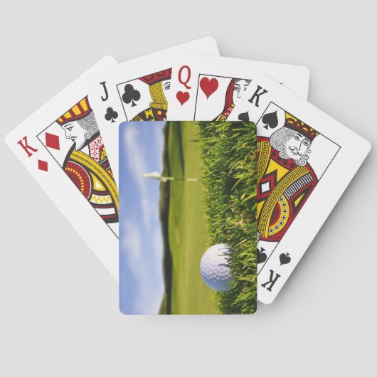 Jeu De Cartes Parcours De Golf Cartes De Jeu Classiques (dos)