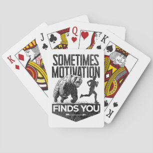 Jeu De Cartes Parfois, Motivation Trouve Vous Drôle Courir Motiv