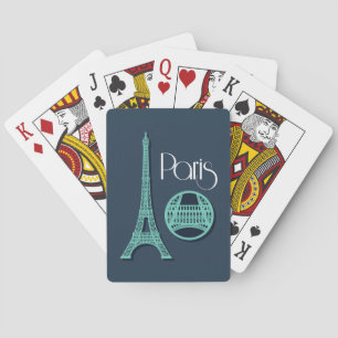Jeu De Cartes Paris Teal