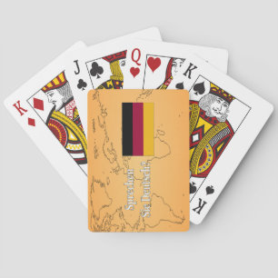 Jeu De Cartes Parles-tu allemand ? en allemand. Indicateur wf
