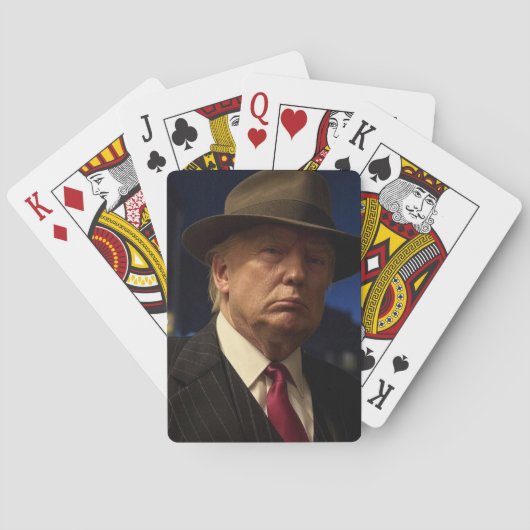 Jeu De Cartes Parrain de l'Amérique Don J. Trump (dos)