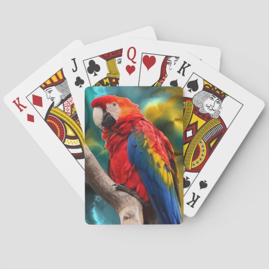 Jeu De Cartes Parrot Art 1 Cartes de lecture (dos)