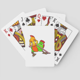 Jeu De Cartes Parrot with Worm