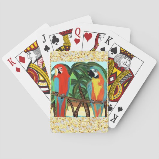 JEU DE CARTES PARROTS (dos)