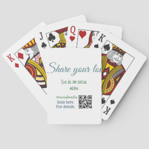 Jeu De Cartes Partagez votre étiquette snap d'amour sur les médi