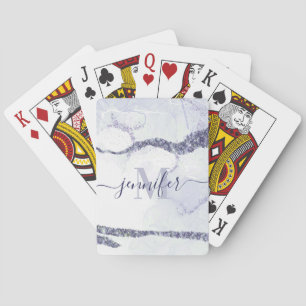 Jeu De Cartes Parties scintillant Abstraite mignonne
