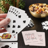 Jeu De Cartes parties scintillant rose fille, 40e anniversaire m (In Situ)