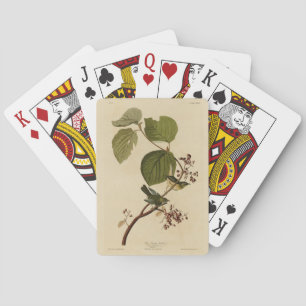 Jeu De Cartes Paruline des marais de pin d'Audubon's Birds of Am
