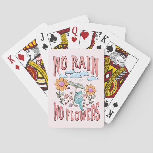 Jeu De Cartes Pas de pluie ni de fleurs (dos)