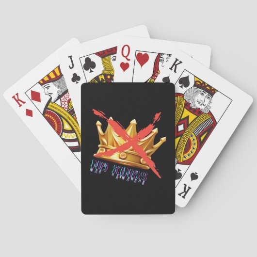 Jeu De Cartes Pas de rois design tendance (dos)