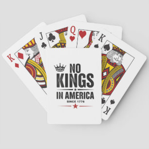 Jeu De Cartes Pas de rois en Amérique depuis 1776