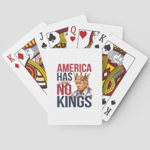 Jeu De Cartes Pas de rois en Amérique Drôle l'Amérique n'a pas d