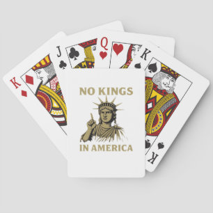 Jeu De Cartes Pas de rois en Amérique Statue de la journée Pas d