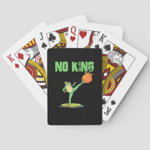 Jeu De Cartes Pas de rois Portland Frog Protest – Drôle Anti-Aut