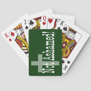 Jeu De Cartes Pas Honte ! Romains 1:16 (avec Croix)
