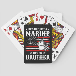 Jeu De Cartes Pas seulement un marin, c'est mon frère patriote d