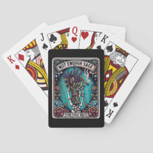 Jeu De Cartes Pas Suffisamment Sage Tarot Cartes De Poker