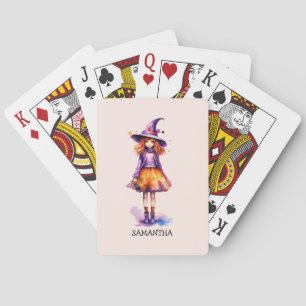 Jeu De Cartes Pastel Cute Witch Girl - Halloween esthétique (2)