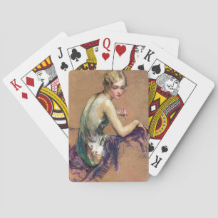 Jeu De Cartes Pastel Portrait