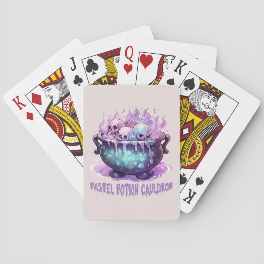 Jeu De Cartes Pastel Potion Cauldron (dos)