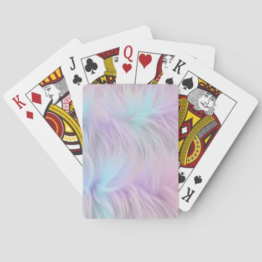 Jeu De Cartes Pastel Rainbow Fur (dos)
