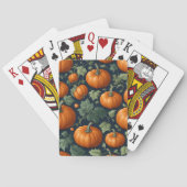 Jeu De Cartes Patch de citrouilles feuillues (dos)