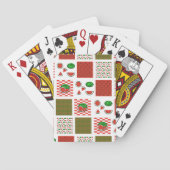 Jeu De Cartes Patchwork de pastèque (dos)