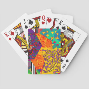 Jeu De Cartes Patchwork indien turc festier Mandala
