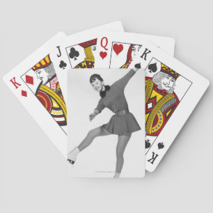 Jeu De Cartes Patinage artistique de femme