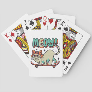 Jeu De Cartes Patinage de chat Miaou