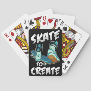 Jeu De Cartes Patinage de planche à roulettes pour créer