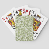 Jeu De Cartes Pattern of green leafy branches  (dos)