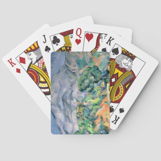 Jeu De Cartes Paul Cezanne | Mont Sainte-Victoire, 1900 (dos)