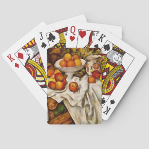 Jeu De Cartes Paul Cezanne Pommes Oranges Impressionnisme
