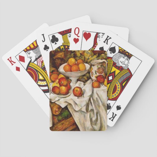 Jeu De Cartes Paul Cezanne Pommes Oranges Impressionnisme (dos)