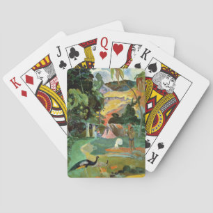 Jeu De Cartes Paul Gauguin Matamoe or, Landscape with Peacocks