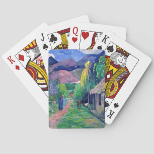 Jeu De Cartes Paul Gauguin - Rue à Tahiti