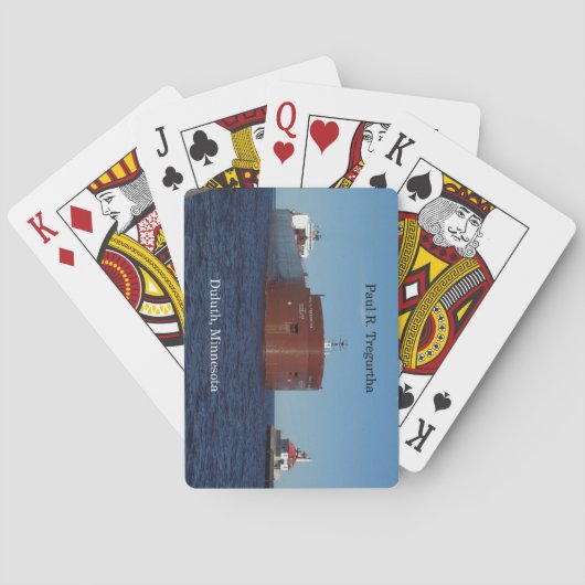 Jeu De Cartes Paul R. Tregurtha Duluth jouer aux cartes (dos)